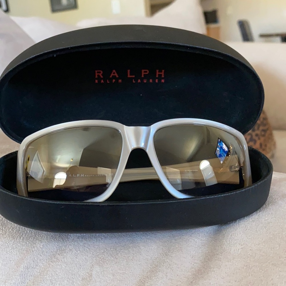 Ralph Lauren tan sunglasses